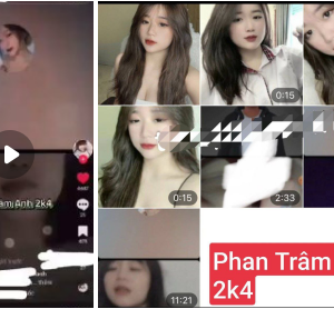 TikToker Phan Trâm Anh Thủ Dâm Show Bướm